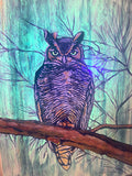 Original Acrylic Painting "Starlit Stare"