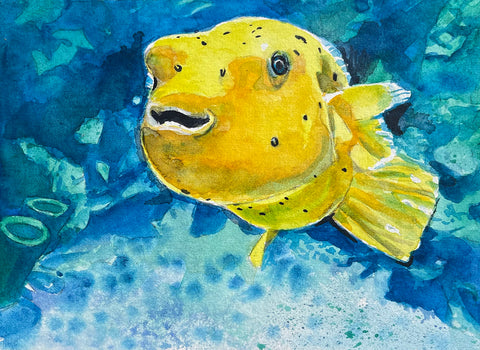 Intermediate Watercolor Class 6-Week Class Beginning January 13