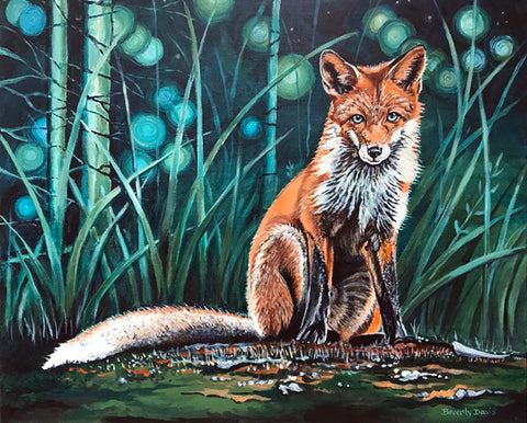 Fox Beauty Print