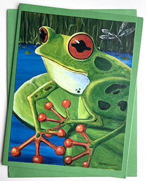 Frog Toes Card